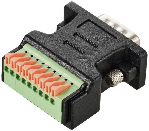 Produktbild: TRU COMPONENTS TC-11503200 TC-DB9-9PM Verbinder Sub-D9 1St.