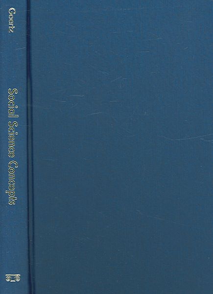 Produktbild: Social Science Concepts: A User's Guide