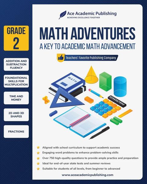 Produktbild: Math Adventures - Grade 2