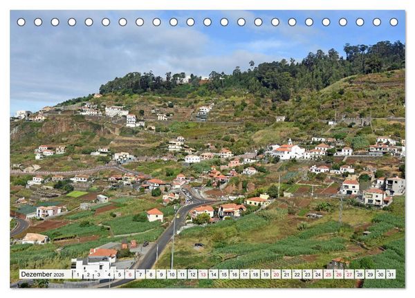 Produktbild: MADEIRA, Trauminsel im Atlantik (Tischkalender 2026 DIN A5 quer), CALVENDO Monatskalender