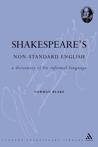 Produktbild: Shakespeare's Non-Standard English