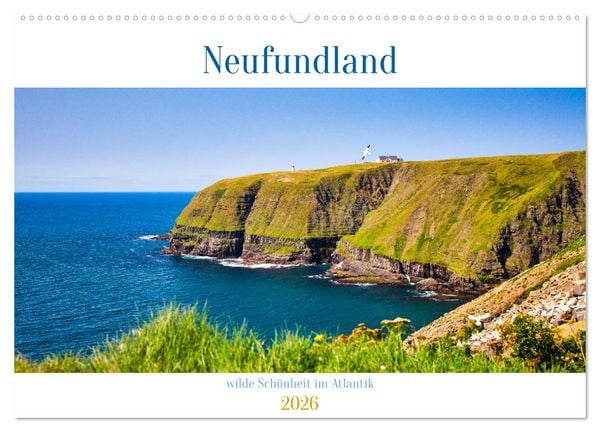 Produktbild: Neufundland - wilde Sch&ouml;nheit im Atlantik (Wandkalender 2026 DIN A2 quer), CALVENDO Monatskalender