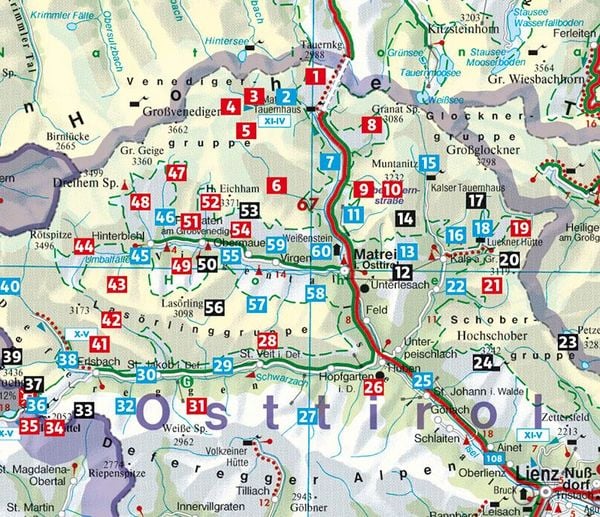 Produktbild: ROTHER Wanderf&uuml;hrer Osttirol Nord