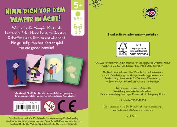 Produktbild: Vorsicht, bissiger Vampir!