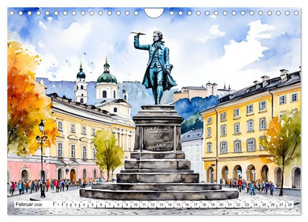 Produktbild: &Ouml;sterreich - Idylle in den Alpen (Wandkalender 2026 DIN A4 quer), CALVENDO Monatskalender