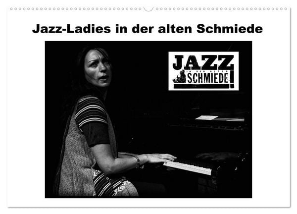 Produktbild: Jazz Ladies in der alten Schmiede (Wandkalender 2026 DIN A2 quer), CALVENDO Monatskalender
