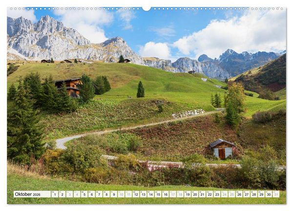 Produktbild: Graub&uuml;ndner Landschaften (Wandkalender 2026 DIN A2 quer), CALVENDO Monatskalender