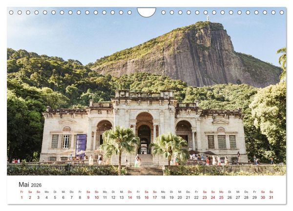 Produktbild: Rio de Janeiro - Am Fu&szlig;e des Corcovados. (Wandkalender 2026 DIN A4 quer), CALVENDO Monatskalender