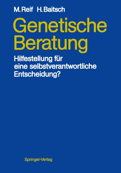 Produktbild: Genetische Beratung