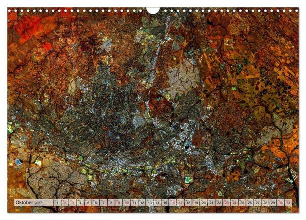 Produktbild: Sensationelle Bilder Unserer Erde - Oasen W&uuml;stenst&auml;dte Millionenst&auml;dte (Wandkalender 2027 DIN A3 quer), CALVENDO Monatskalender