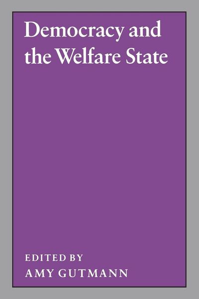 Produktbild: Democracy and the Welfare State