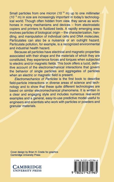 Produktbild: Electromechanics of Particles