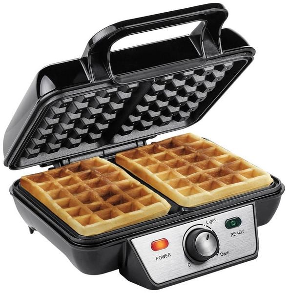 Produktbild: Tristar WF-2195 Waffeleisen Schwarz, Silber