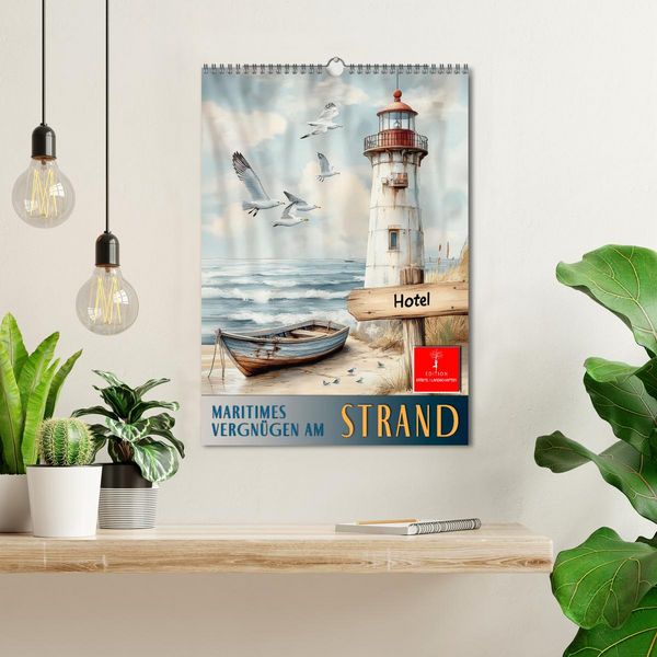 Produktbild: Maritimes Vergn&uuml;gen am Strand (Wandkalender 2026 DIN A3 hoch), CALVENDO Monatskalender