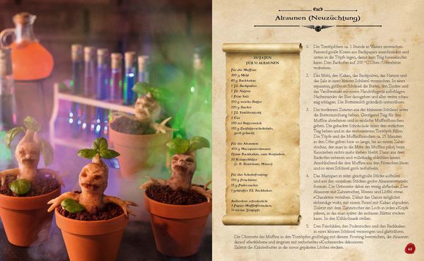 Produktbild: Das kleine Koch- und Backbuch f&uuml;r Potterheads - Das inoffizielle Harry Potter Koch- und Backbuch