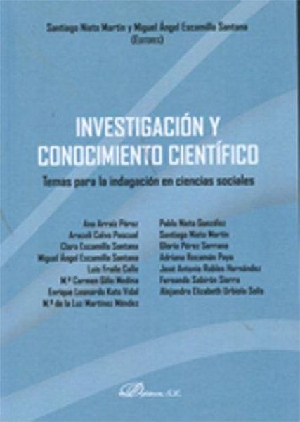 Produktbild: Investigaci&oacute;n y conocimiento cient&iacute;fico : temas para la indagaci&oacute;n en ciencias sociales