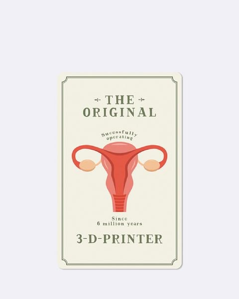 Produktbild: Lunacard Postkarte *3D Printer