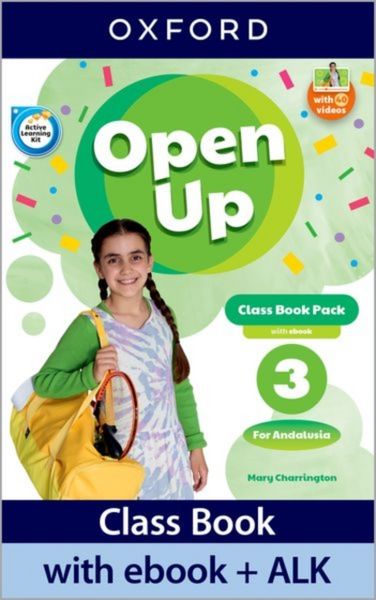 Produktbild: Open Up 3 Course Book Andalusia Edition (Spain)