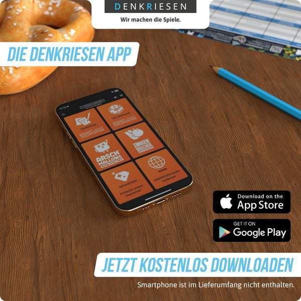 Produktbild: DENKRIESEN - STADT LAND VOLLPFOSTEN&reg; - Biergarten Edition - "O'zapft is!" | A4 Spielblock