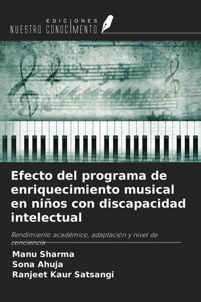 Produktbild: Efecto del programa de enriquecimiento musical en ni&ntilde;os con discapacidad intelectual