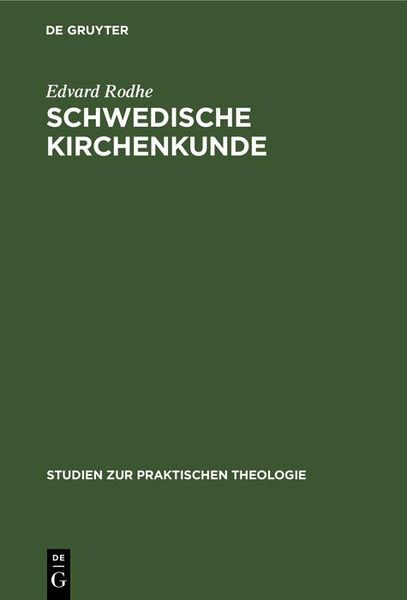 Produktbild: Schwedische Kirchenkunde