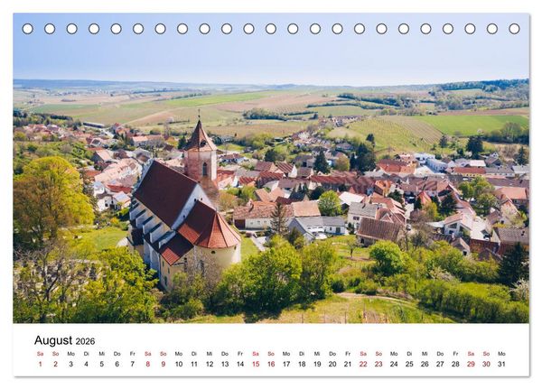 Produktbild: Das Weinviertel im wundersch&ouml;nen Nieder&ouml;sterreich. (Tischkalender 2026 DIN A5 quer), CALVENDO Monatskalender
