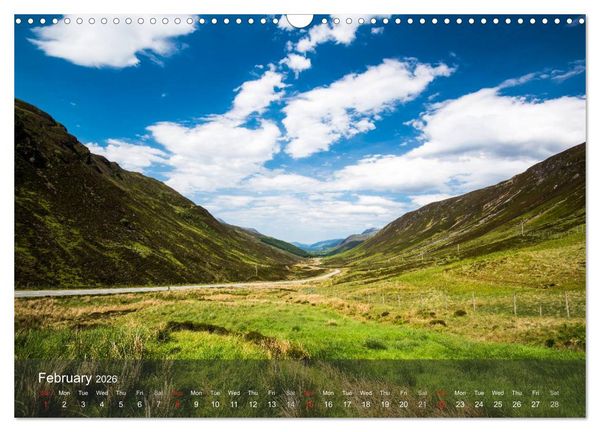 Produktbild: Scotland - From Edinburgh into the Highlands (Wall Calendar 2026 DIN A3 landscape), CALVENDO 12 Month Wall Calendar