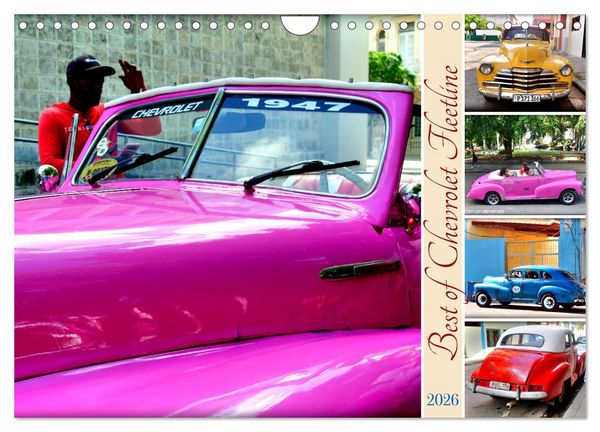 Best of Chevrolet Fleetline (Wandkalender 2026 DIN A4 quer), CALVENDO Monatskalender