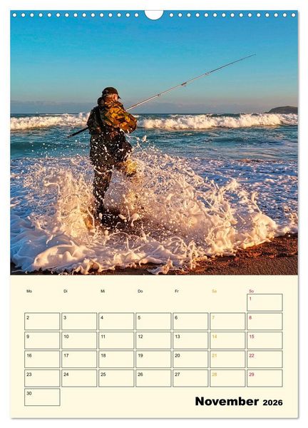 Produktbild: Angeln - extrem faszinierend (Wandkalender 2026 DIN A3 hoch), CALVENDO Monatskalender