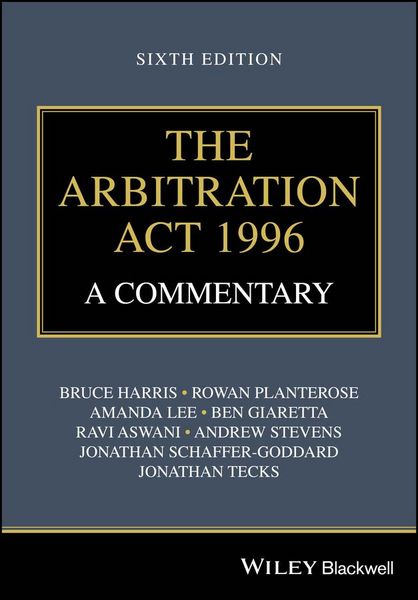 Produktbild: The Arbitration Act 1996