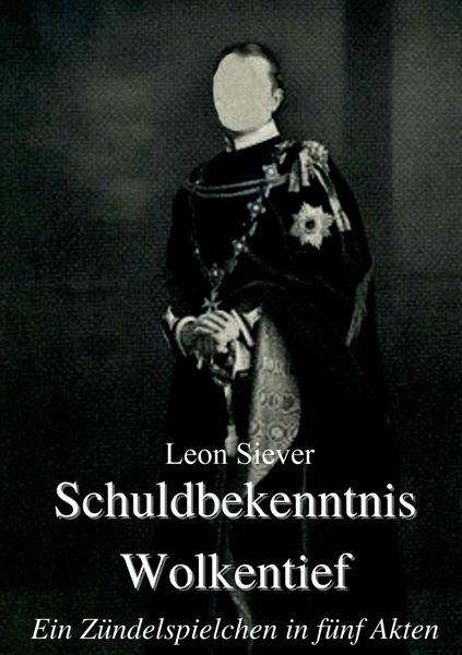 Produktbild: Schuldbekenntnis Wolkentief