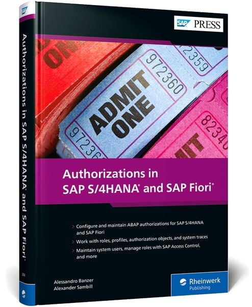 Produktbild: Authorizations in SAP S/4HANA and SAP Fiori