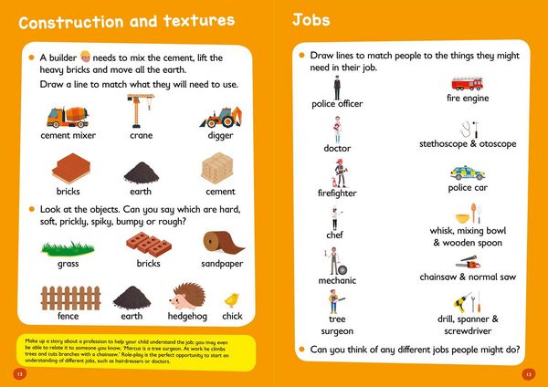 Produktbild: Collins Easy Learning Preschool - Vocabulary Activity Book Ages 3-5