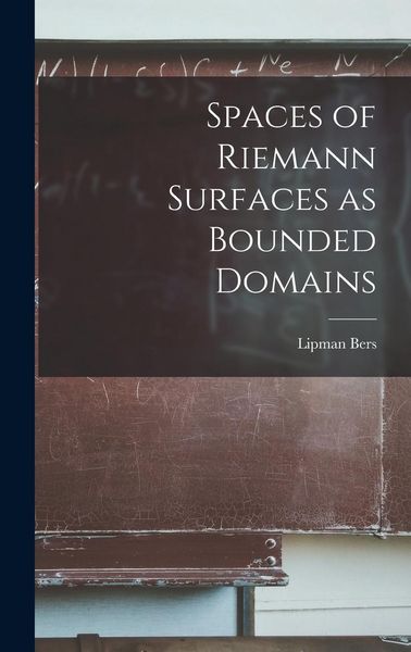 Produktbild: Spaces of Riemann Surfaces as Bounded Domains