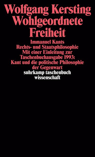 Produktbild: Wohlgeordnete Freiheit