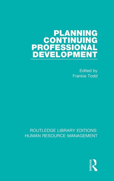 Produktbild: Planning Continuing Professional Development