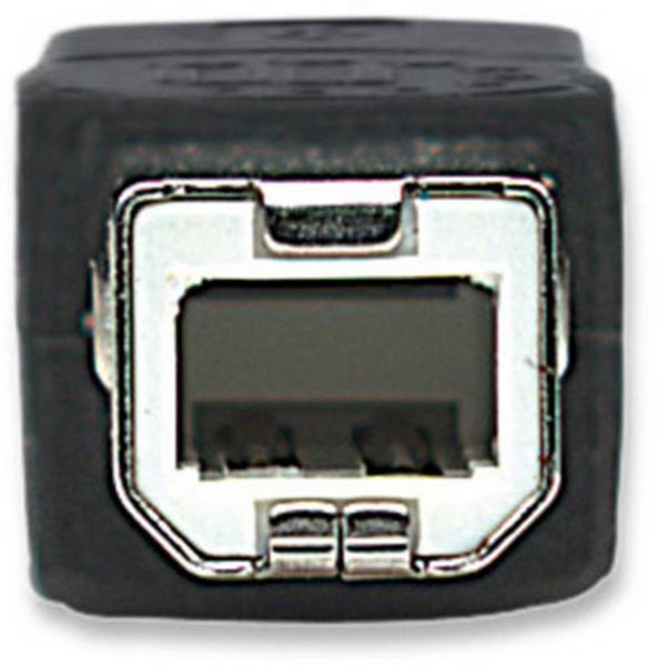 Produktbild: Manhattan USB-Kabel USB 2.0 USB-A Stecker, USB-B Stecker 5.00m Schwarz 337779