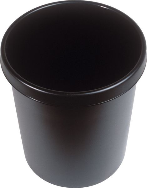 Produktbild: HELIT Papierkorb the german, schwarz