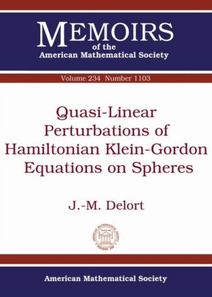 Produktbild: Delort, J:  Quasi-Linear Perturbations of Hamiltonian Klein-