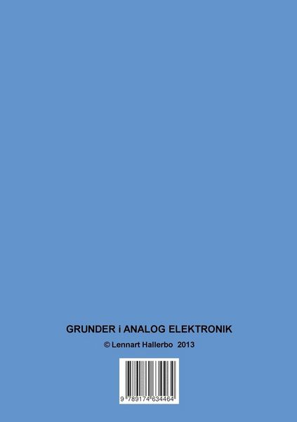 Produktbild: Grunder i Analog Elektronik