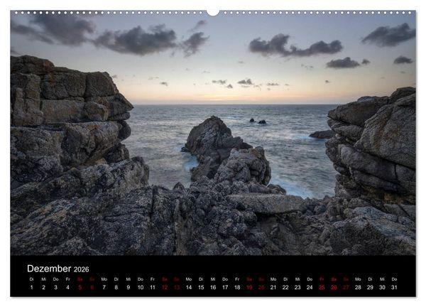 Produktbild: Sehnsucht Bretagne (hochwertiger Premium Wandkalender 2026 DIN A2 quer), Kunstdruck in Hochglanz