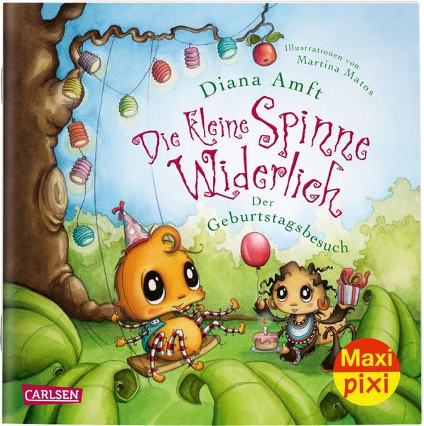 Produktbild: Maxi Pixi 312: Die kleine Spinne Widerlich: Der Geburtstagsbesuch