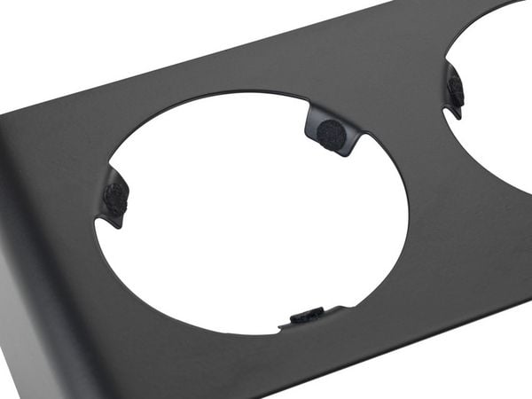 Produktbild: Flaschenhalter Mod. Wave, f&uuml;r 2 Flaschen