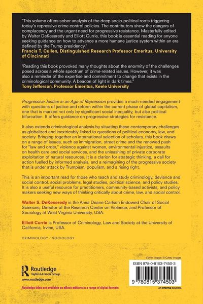 Produktbild: Progressive Justice in an Age of Repression