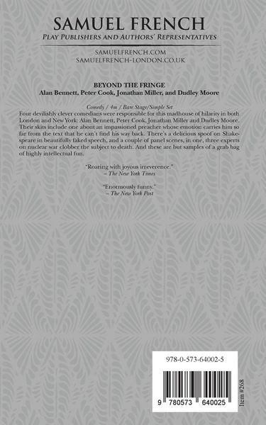 Produktbild: Beyond the Fringe