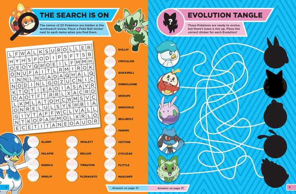 Produktbild: Pokemon Welcome to Paldea Epic Sticker