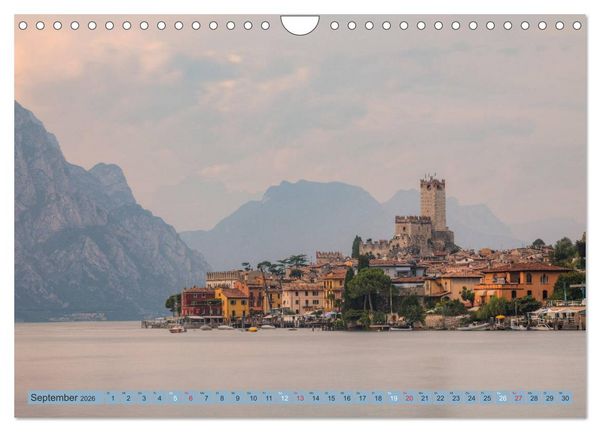 Produktbild: Gardasee, das Paradies im Norden Italiens (Wandkalender 2026 DIN A4 quer), CALVENDO Monatskalender