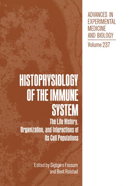 Produktbild: Histophysiology of the Immune System