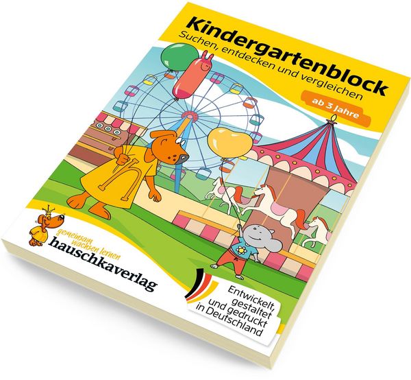 Produktbild: Kindergartenblock ab 3 Jahre &ndash; Suchen, entdecken und vergleichen