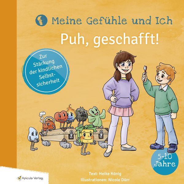 Puh, geschafft, Set von Heike König, Apicula Verlag, 978-3-948197-01-8